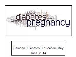 Camden Diabetes Education Day