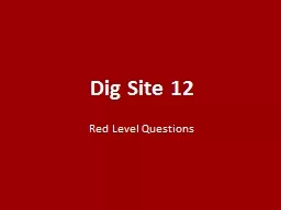 Dig Site 12