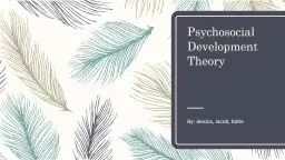 Psychosocial Development Theory