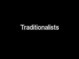 Traditionalists