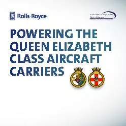 POWERING THE QUEEN ELIZABETH CLASS AIRCRAFT CARRIERS P