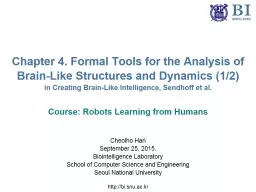 Chapter 4. Formal Tools for the Analysis of Brain-Like Stru