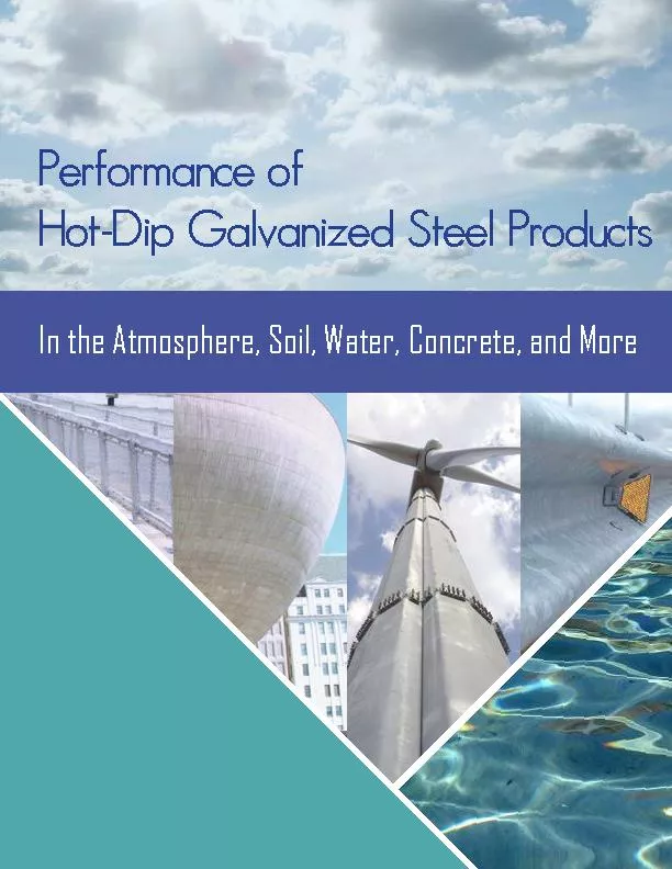Performance of Hot-Dip Galvanized Steel Products