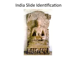 India Slide Identification