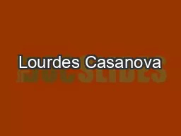 Lourdes Casanova