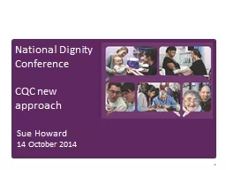 1 National Dignity Conference