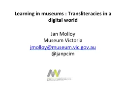 Learning in museums :