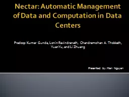 Nectar: Automatic Management of Data and Computation in Dat