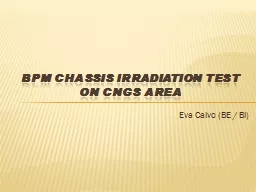 BPM  chassis Irradiation test on