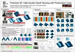 Polarized 3D: High-Quality Depth Sensing with Polarization
