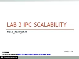 Lab 3 IPC Scalability