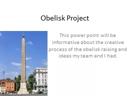 Obelisk Project