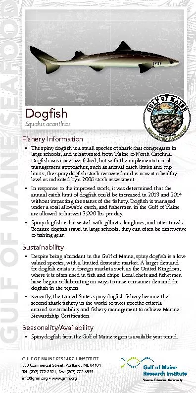Fishery Information