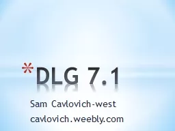 Sam Cavlovich-west