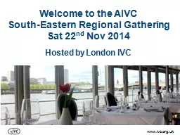 Welcome to the AIVC
