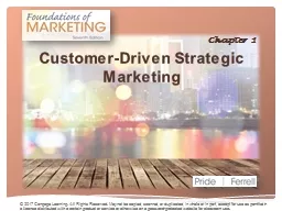 Customer-Driven Strategic Marketing