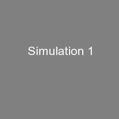 Simulation 1