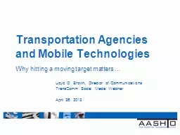 Transportation Agencies