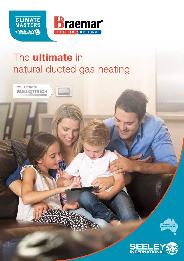 The ultimatenatural ducted gas heating