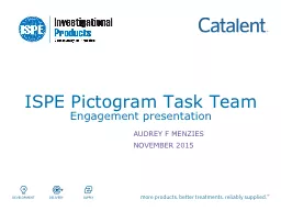 ISPE Pictogram Task Team