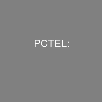 PCTEL:
