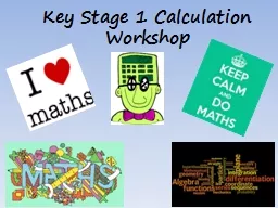 Key Stage 1 Calculation Workshop