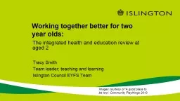 Working together better for two year olds: