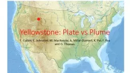 Yellowstone: Plate vs Plume