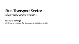 Bus Transport Sector