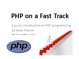 PHP on a