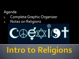Intro to Religions