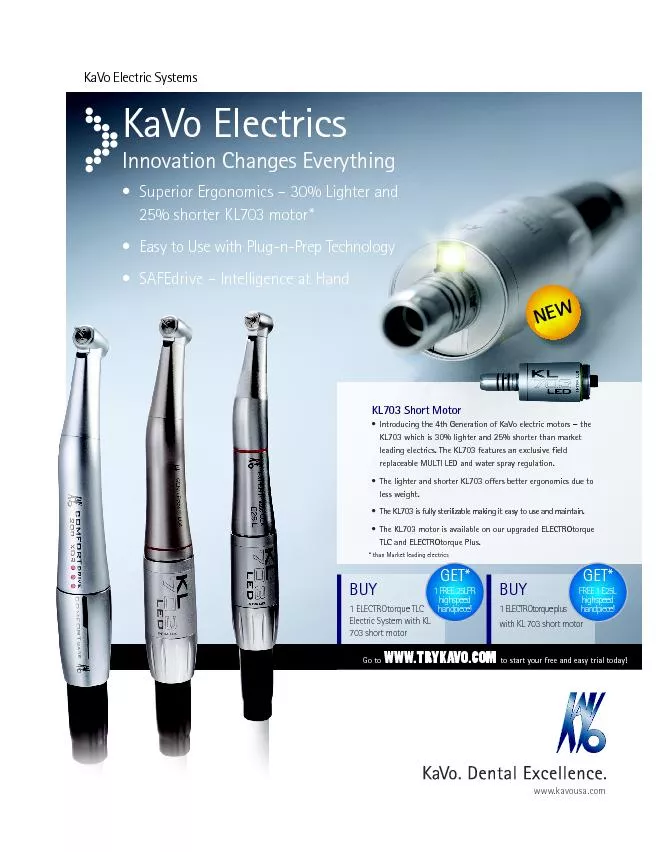 www.kavousa.comKaVo Electric SystemsKaVo Electrics