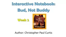 Interactive Notebook: