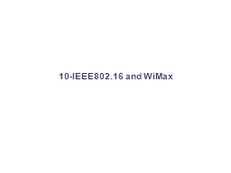 10-IEEE802.16 and
