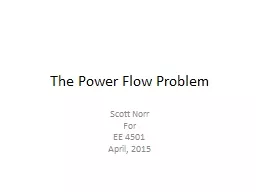 The Power Flow Problem