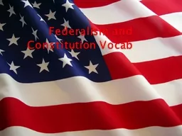 Federalism and
