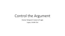Control the Argument