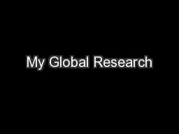 My Global Research