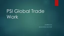 PSI Global Trade Work