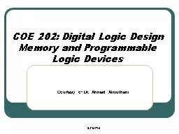 COE 202: Digital Logic Design