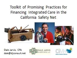 Toolkit of Promising Practices for Financing Integrated Car