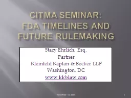 CITMA Seminar: