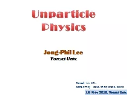 Unparticle