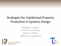 Strategies for Intellectual Property Protection in Systems