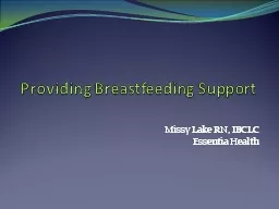 Providing Breastfeeding Support