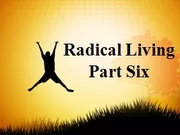 Radical Living