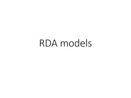RDA data capture and storage
