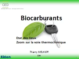 Biocarburants