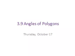 3.9 Angles of Polygons