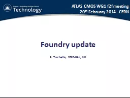 Foundry update